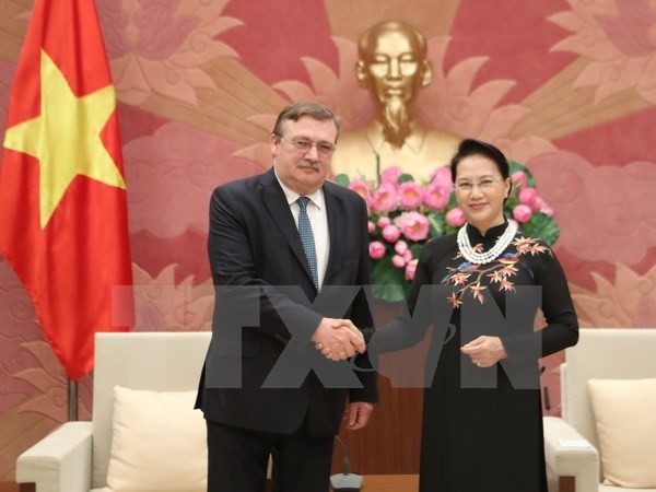 NA Chairwoman receives Swedish, Hungarian ambassadors - ảnh 2